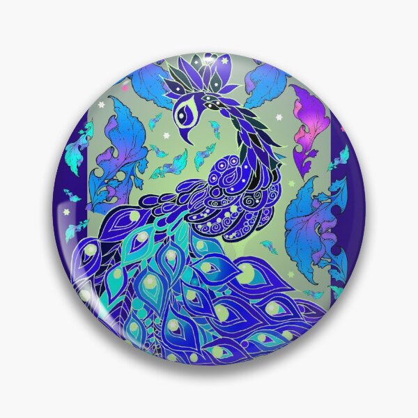 Item preview, Blue Peacock     designed and sold by nocturne-design.