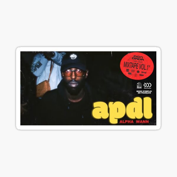 Alpha Wann Poster Sticker