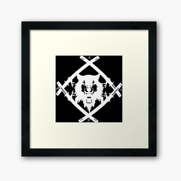 Xavier Wulf Wall Art  Redbubble