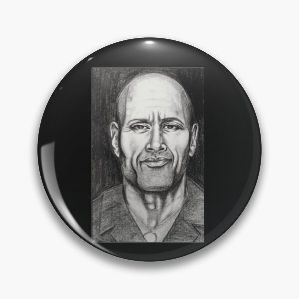 Item preview, Dwayne Johnson portrait Classic designed and sold by JorgekOquendo.