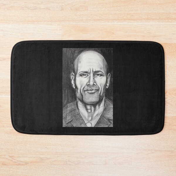 Item preview, Dwayne Johnson portrait Classic designed and sold by JorgekOquendo.