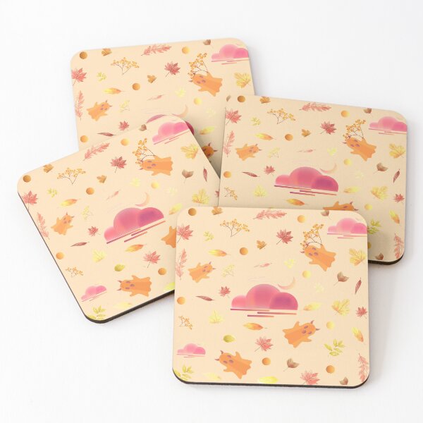 Item preview, Autumn And Cute Ghost | Autumn Patterns | Autumn Mood |Trending Patterns designed and sold by Mintminz.