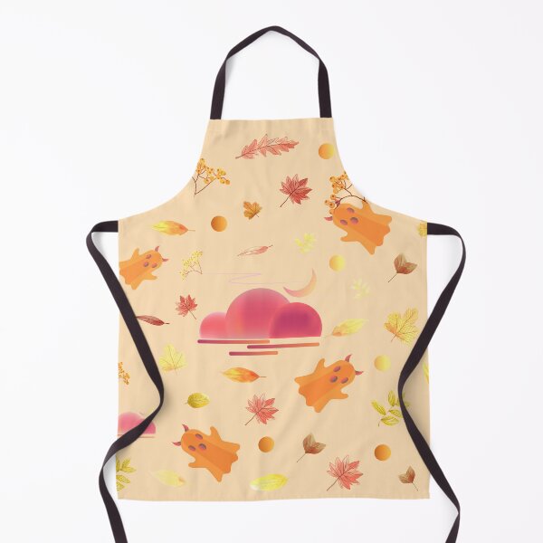 Item preview, Autumn And Cute Ghost | Autumn Patterns | Autumn Mood |Trending Patterns designed and sold by Mintminz.
