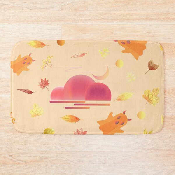 Item preview, Autumn And Cute Ghost | Autumn Patterns | Autumn Mood |Trending Patterns designed and sold by Mintminz.