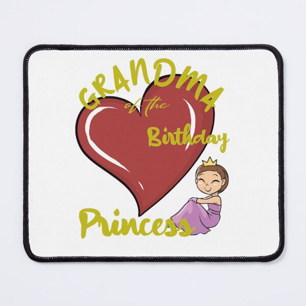 Item preview, Grandma of the Birthday Princess designed and sold by Camelstop.