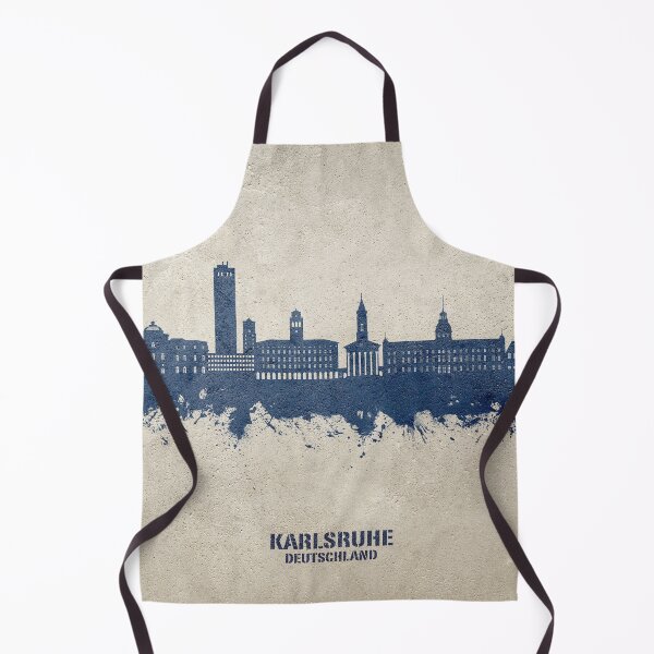 Item preview, Karlsruhe Germany Skyline designed and sold by ArtPrints.