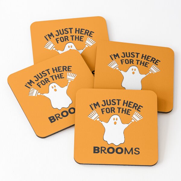 Item preview, Just Here for the Brooms Novelty Cleaning Housekeeping Gifts designed and sold by SavvyCleaner.