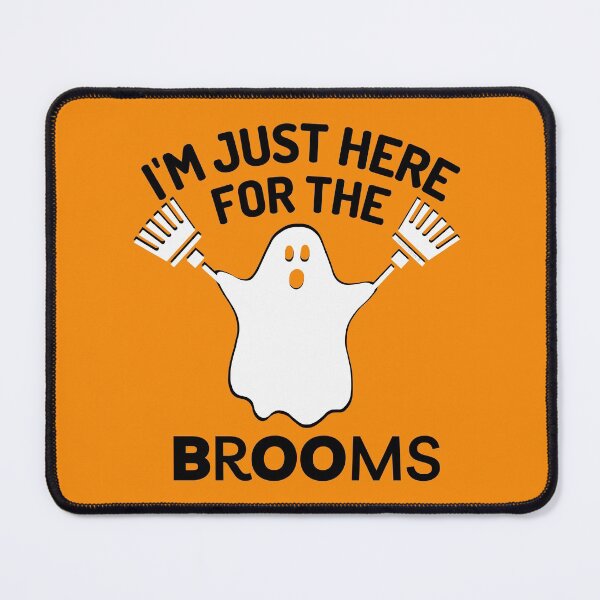 Item preview, Just Here for the Brooms Novelty Cleaning Housekeeping Gifts designed and sold by SavvyCleaner.