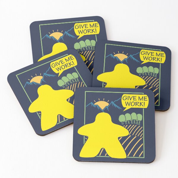 Item preview, Game Night Yellow Meeple Player designed and sold by Milizabeth.