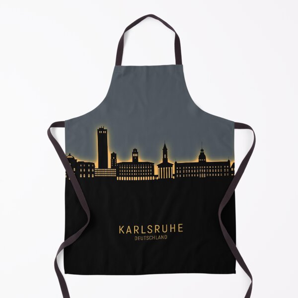 Item preview, Karlsruhe Germany Skyline designed and sold by ArtPrints.