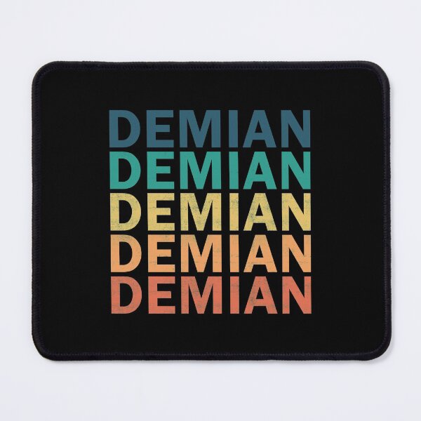 Item preview, Demian Name T Shirt - Demian Vintage Retro Name Gift Item Tee designed and sold by kimbowen43.