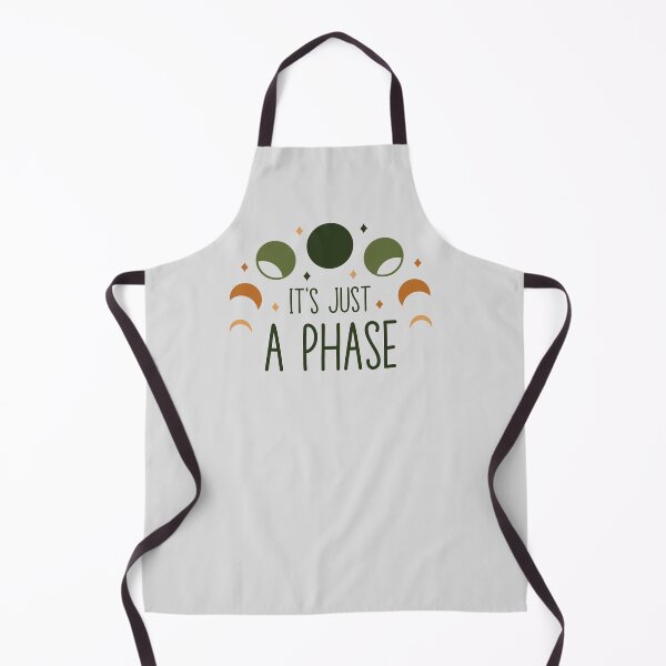Item preview, It's Just A Phase - Funny Moon Phase Pun designed and sold by Kathleen Creative.