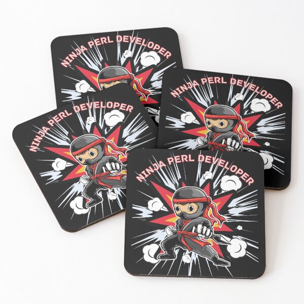 Item preview, Ninja  Perl developer  - Funny designed and sold by Programmer's  Life and Humor.