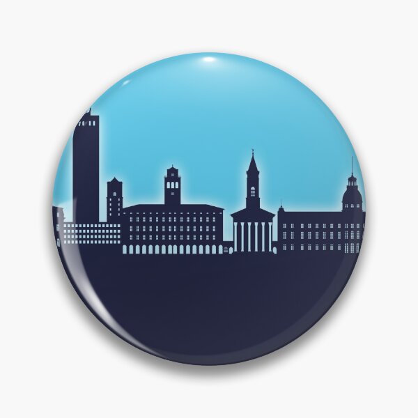 Item preview, Karlsruhe Germany Skyline designed and sold by ArtPrints.