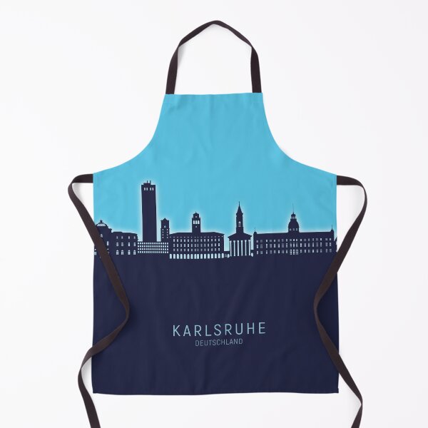Item preview, Karlsruhe Germany Skyline designed and sold by ArtPrints.