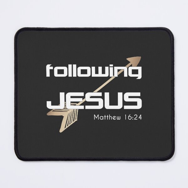Item preview, Christian Design - Following Jesus, Matthew 16 verse 24 designed and sold by simplydesignart.