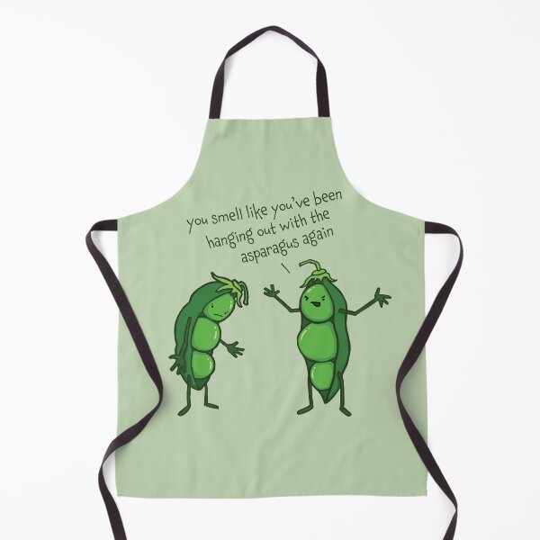 Item preview, Funny Asparagus Pee Peas designed and sold by Huhnerdieb Apparel.
