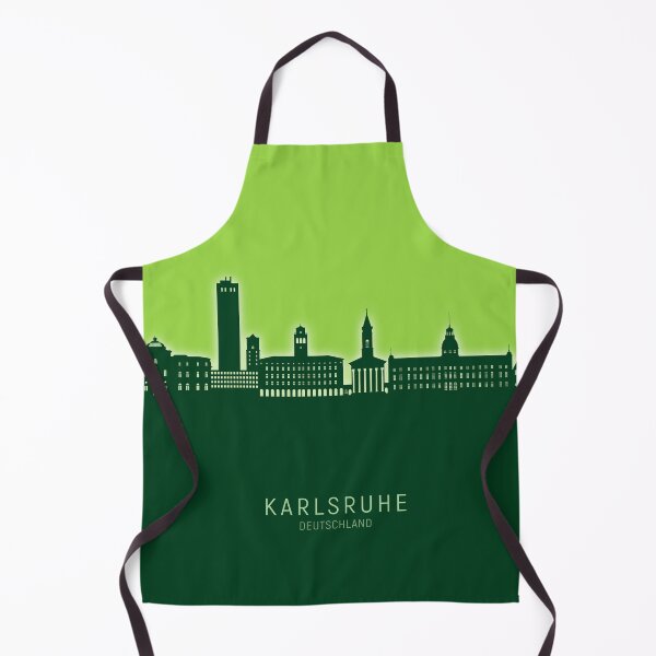 Item preview, Karlsruhe Germany Skyline designed and sold by ArtPrints.