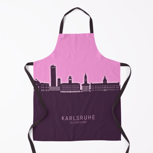 Item preview, Karlsruhe Germany Skyline designed and sold by ArtPrints.