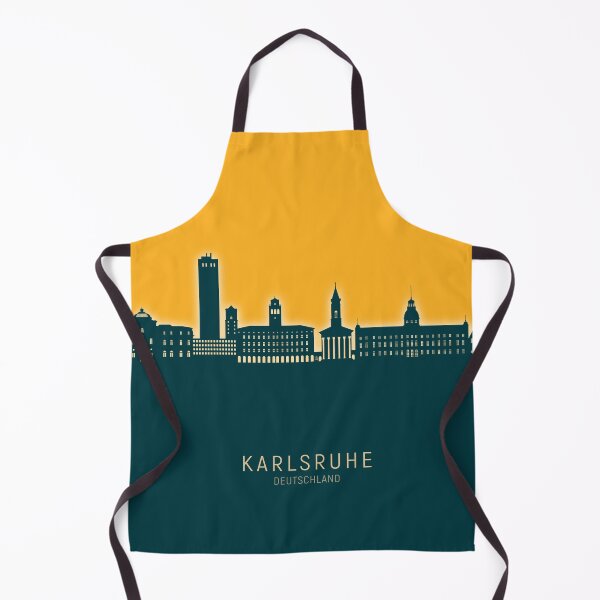 Item preview, Karlsruhe Germany Skyline designed and sold by ArtPrints.