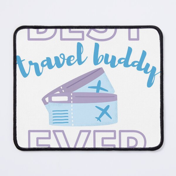 Item preview, Best Travel Buddy Ever Stciker designed and sold by Shery's Studio.