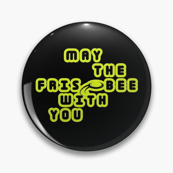 Item preview, May The Fris Bee With You Disc Golf designed and sold by BeeZBeez.
