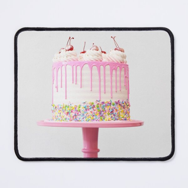 Item preview, Pink Vanilla Birthday Cake designed and sold by newburyboutique.