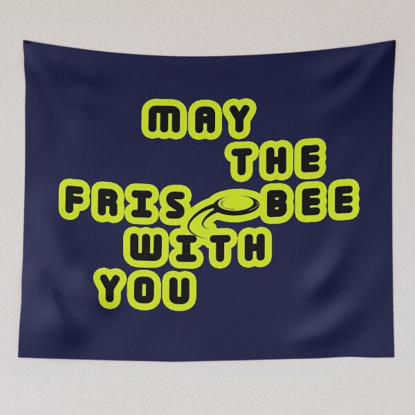 Item preview, May The Fris Bee With You Disc Golf designed and sold by BeeZBeez.