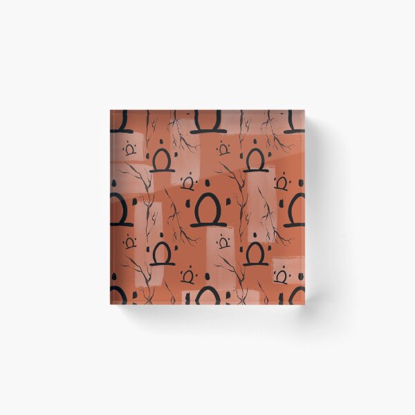 Item preview, Oracle wordings symbols Halloween art pattern  designed and sold by MercuryV.