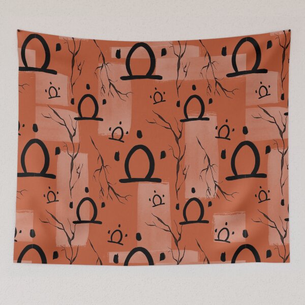 Item preview, Oracle wordings symbols Halloween art pattern  designed and sold by MercuryV.
