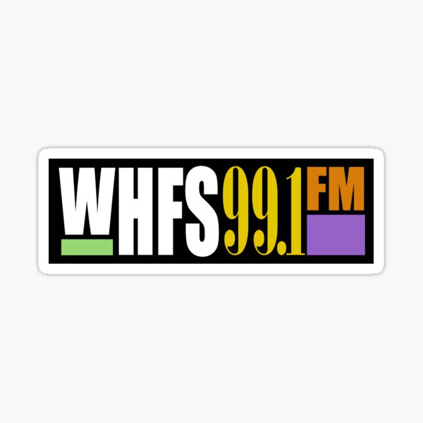 Item preview, WHFS 99.1 FM Washington, DC Radio Station Later Logo designed and sold by Designs by Kool Kat.