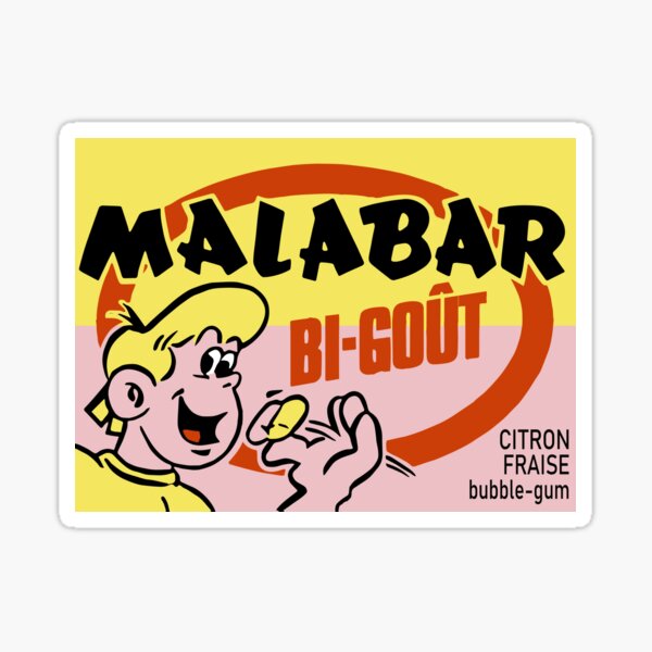 Chewing-gum Malabar - Génération Souvenirs