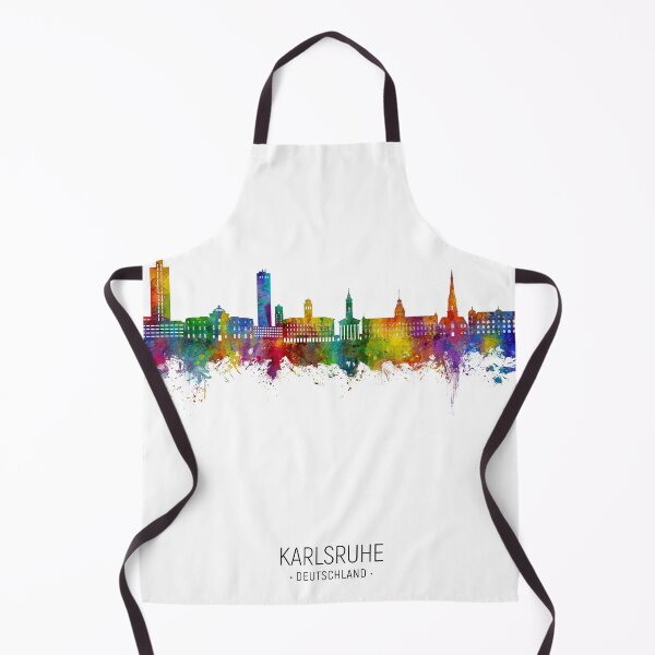 Item preview, Karlsruhe Germany Skyline designed and sold by ArtPrints.