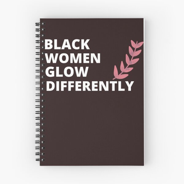 Item preview, funny-cute-love-black women glow differently shirt-  black women glow-black women glow differently-empowering tee-strong great idea-empowerment graphic design-gift idea-tee designed and sold by Nicetyshop.