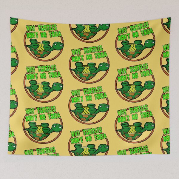 Item preview, Why Turtles Don't Do Yoga designed and sold by ronnieyoung.