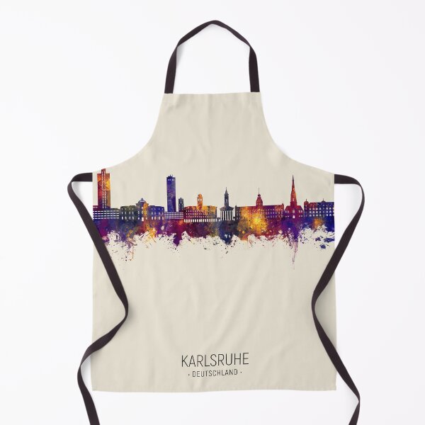 Item preview, Karlsruhe Germany Skyline designed and sold by ArtPrints.