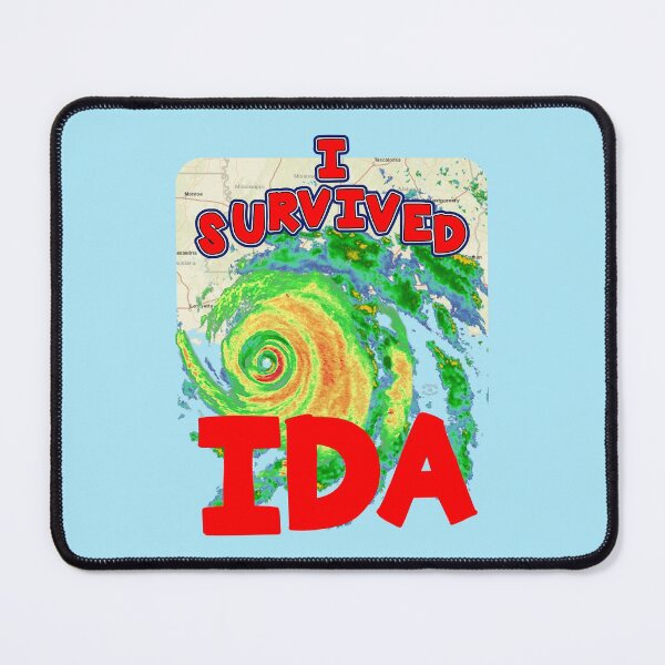 Item preview, I SURVIVED Hurricane IDA 2021 by Orikall designed and sold by HippieWorks.