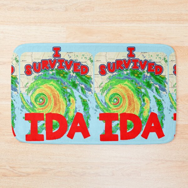 Item preview, I SURVIVED Hurricane IDA 2021 by Orikall designed and sold by HippieWorks.