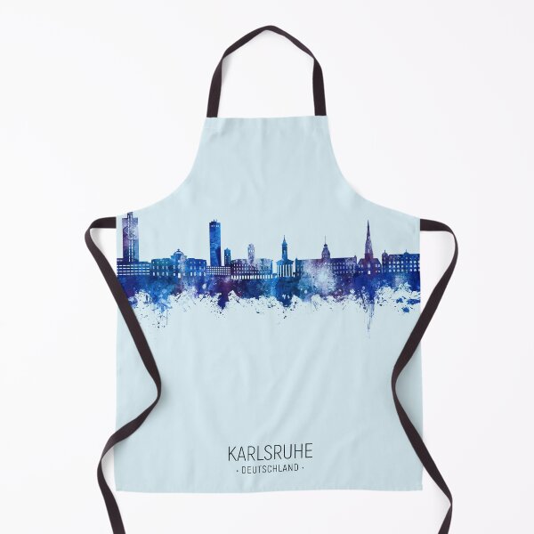 Item preview, Karlsruhe Germany Skyline designed and sold by ArtPrints.