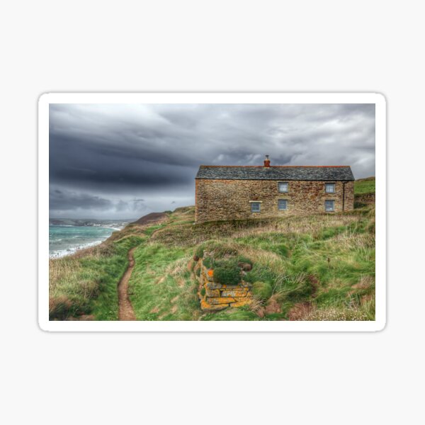 DR ENYS'S COTTAGE - POLDARK Sticker