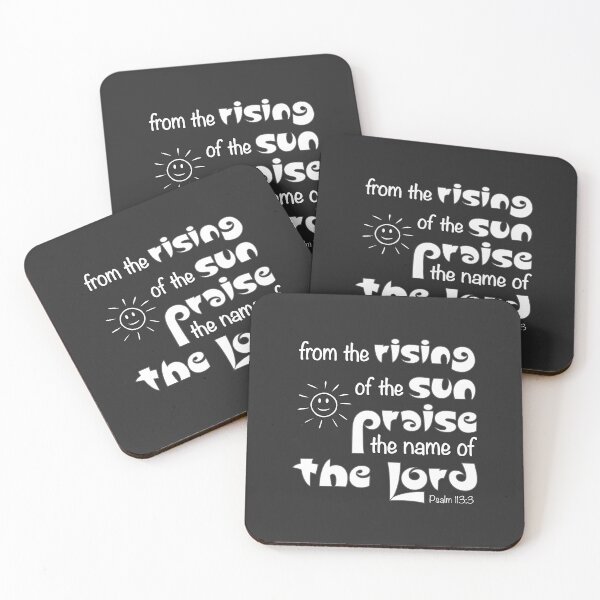 Item preview, Christian Design - Praise the Lord - Psalm 113 Verse 3 designed and sold by simplydesignart.