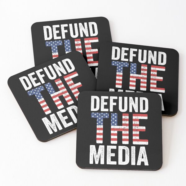 Item preview, Defund the Media designed and sold by HorizonDesignz.