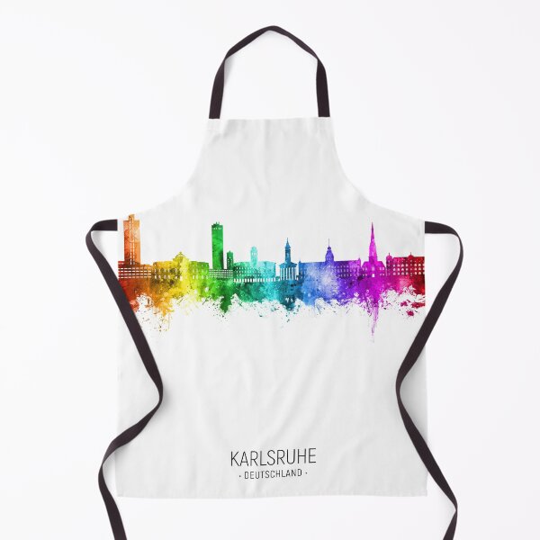 Item preview, Karlsruhe Germany Skyline designed and sold by ArtPrints.