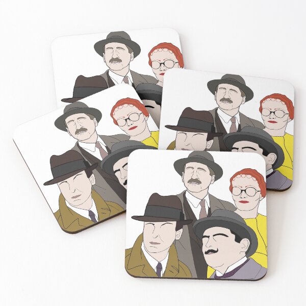 Item preview, Poirot and friends designed and sold by Ileedesign.