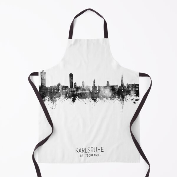 Item preview, Karlsruhe Germany Skyline designed and sold by ArtPrints.