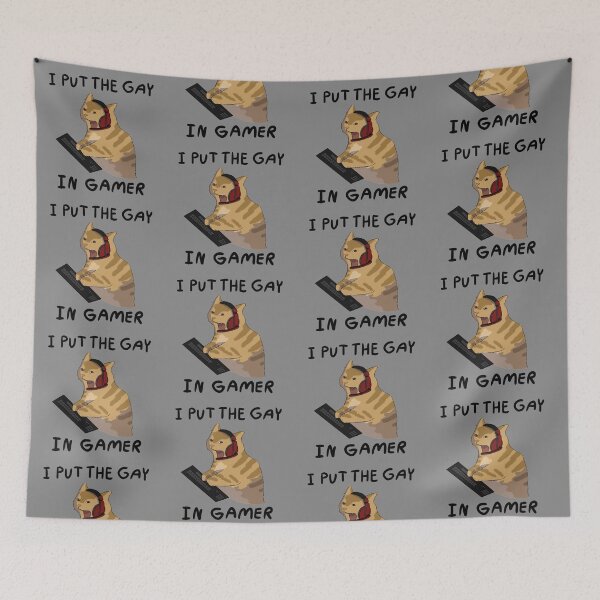 Item preview, I put the gay in gamer designed and sold by annoyingarts.