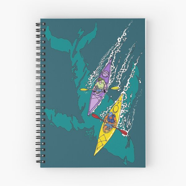 Item preview, Kayaking over Whales designed and sold by BalbinaStudio.