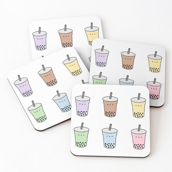 Item preview, Colorful kawaii boba pack designed and sold by lisaedlund.