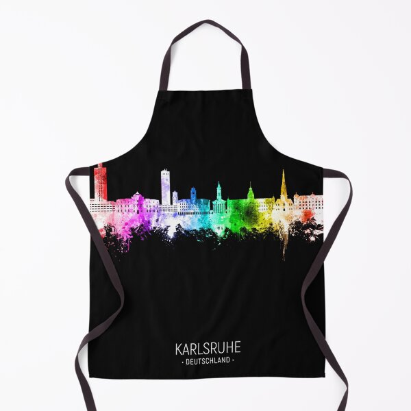 Item preview, Karlsruhe Germany Skyline designed and sold by ArtPrints.