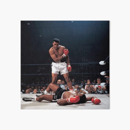 Muhammed Ali Knock Out Art Board Print